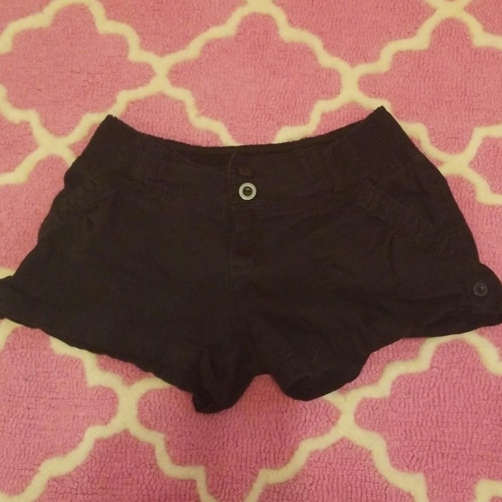 Black shorts